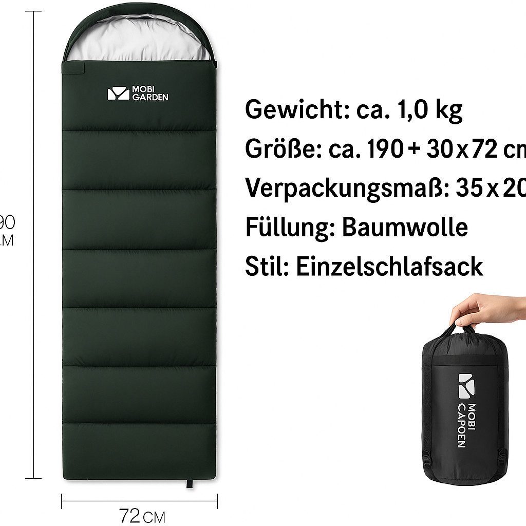 Diyarts Schlafsack (Einzelschlafsack, Doppelschlafsack, Outdoor-Schlafsack, günstig online kaufen