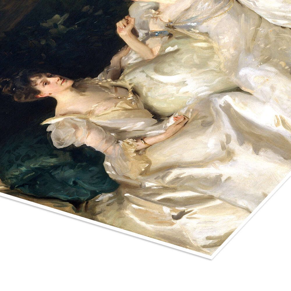 Posterlounge Wandbild Die Wyndham Schwestern, John Singer Sargent, erhältlich als Poster, Leinwandbild, Wandsticker oder Acrylglasbild