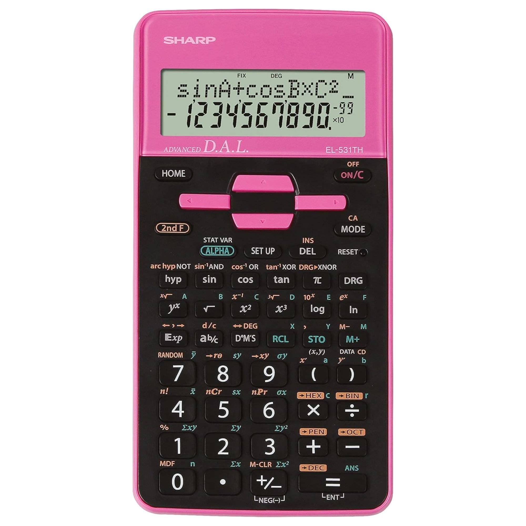 Sharp Taschenrechner Sharp EL-531TH Pink