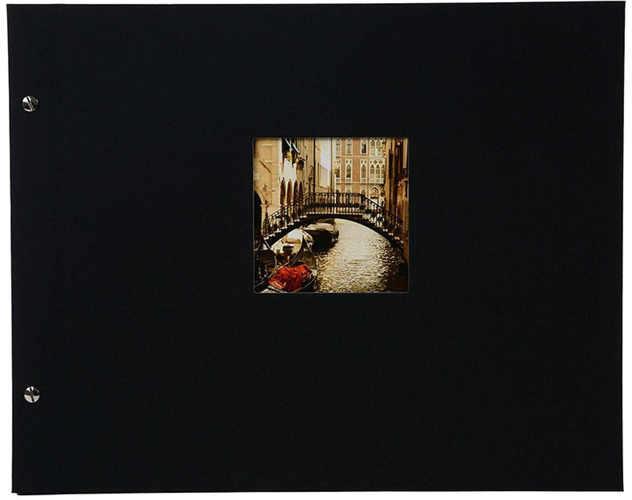 Goldbuch Fotoalbum Schraubalbum Bella Vista Schwarz 28 897