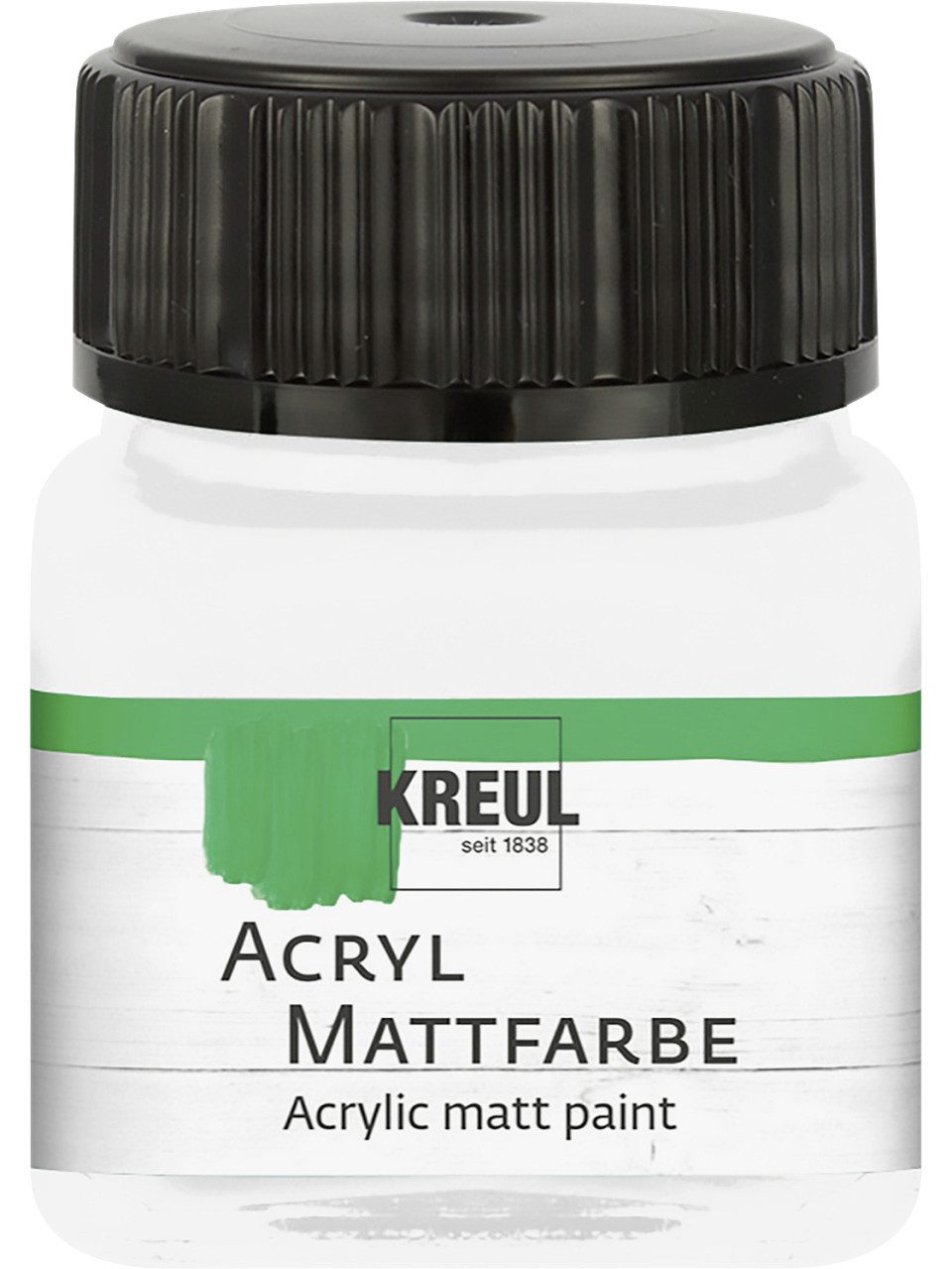 Acrylfarbe Kreul Acryl Mattfarbe weiß 20 ml