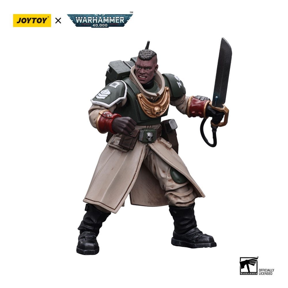 Joy Toy (CN) Actionfigur Joy Toy Warhammer 40k 1/18 Astra Militarum Cadian Command Squad Comman