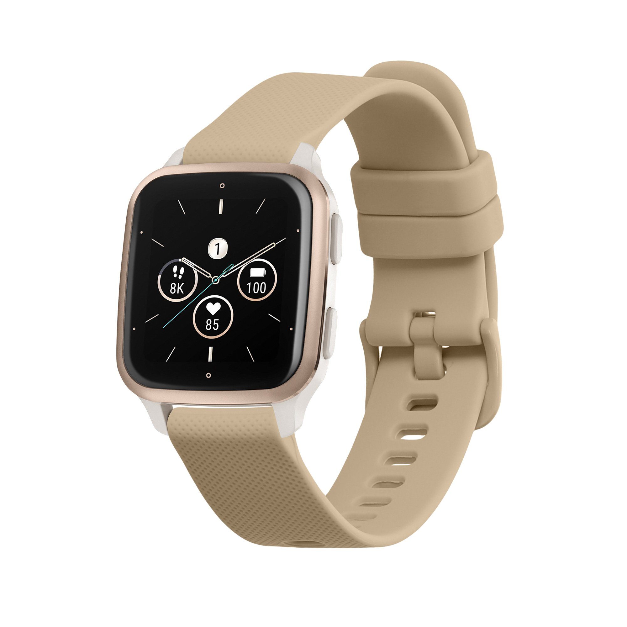 kwmobile Uhrenarmband für Garmin Venu Sq 2 Music / Sq 2 / Vivoactive 6 / Smartwatch, 1-tlg., Ersatzarmband für Fitnesstracker - Wechselarmband Smartwatch