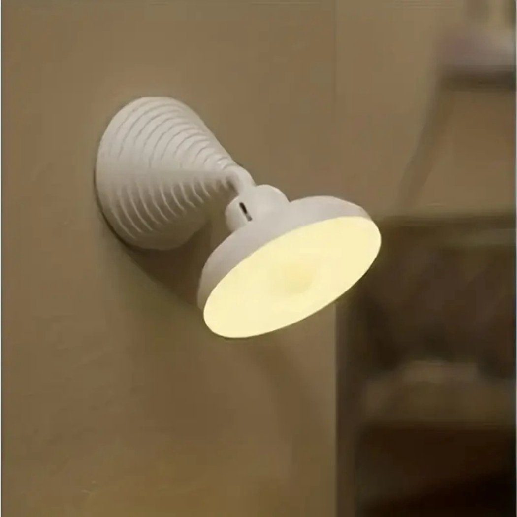 TUABUR LED Nachtlicht Sensorlicht für den menschlichen Körper, drehbares Sensorlicht