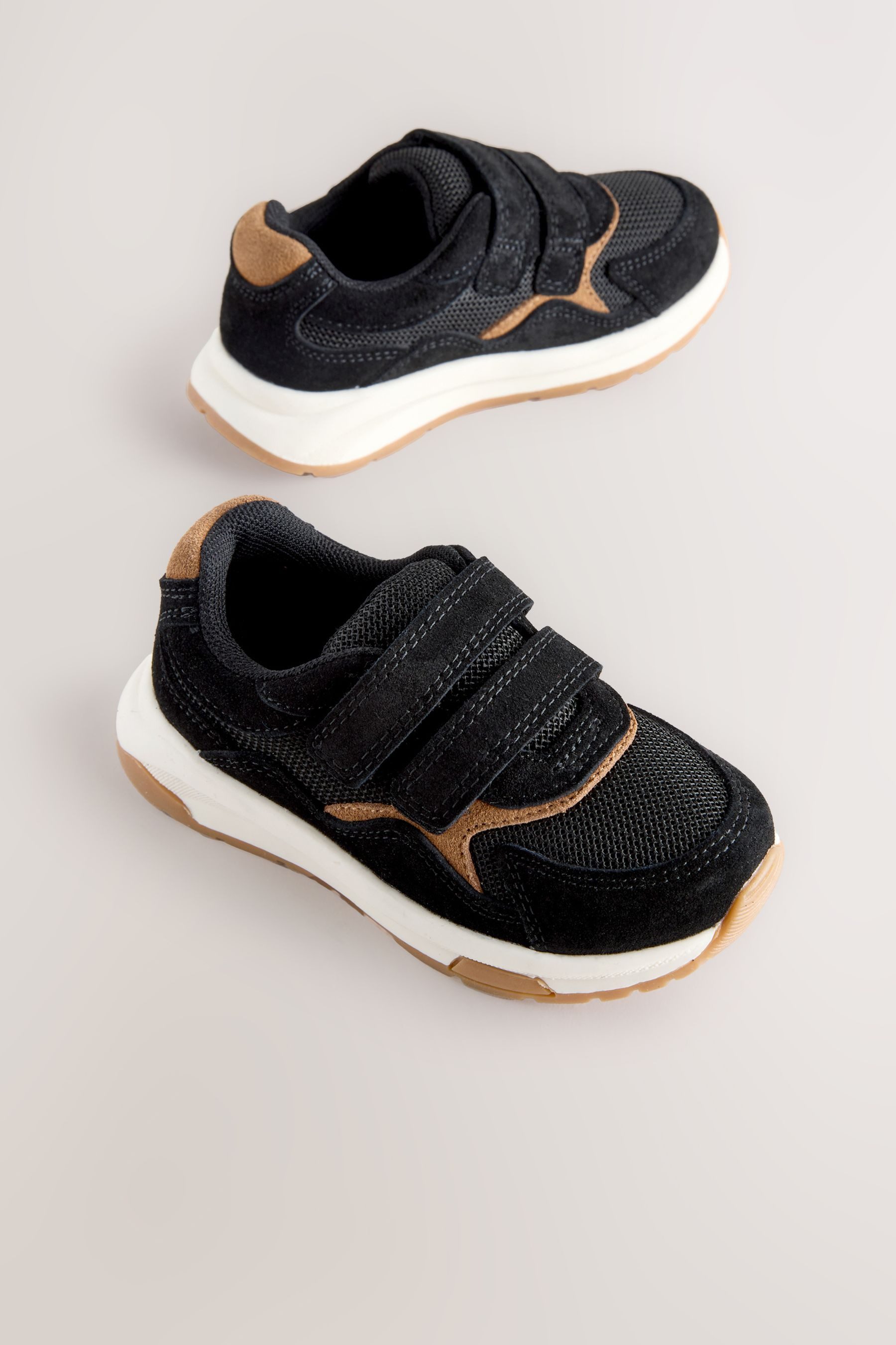 Next Sneaker mit Klettverschluss aus Veloursleder günstig online kaufen