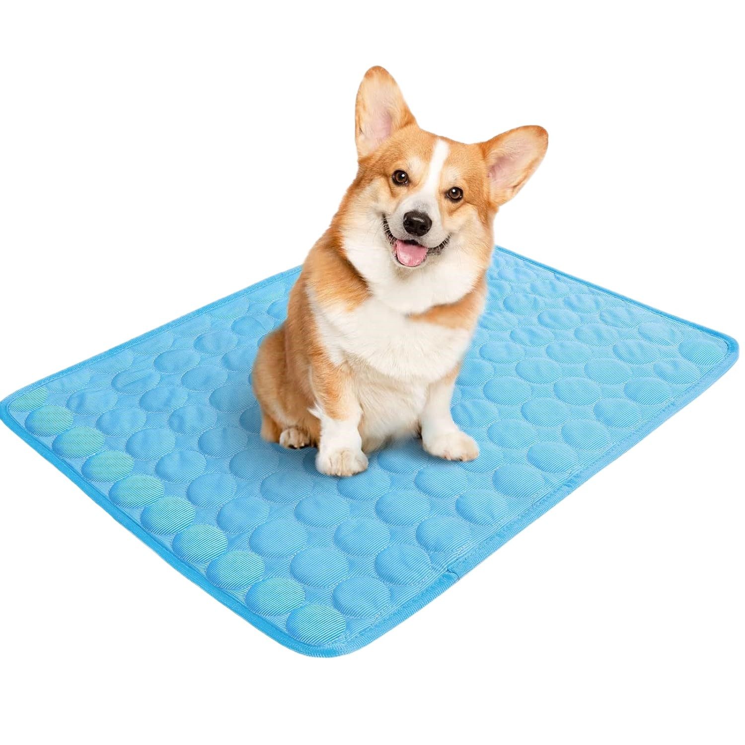 Kaket Hundematte Kühlmatte Hund blau, für Drinnen, Draußen und Auto günstig online kaufen