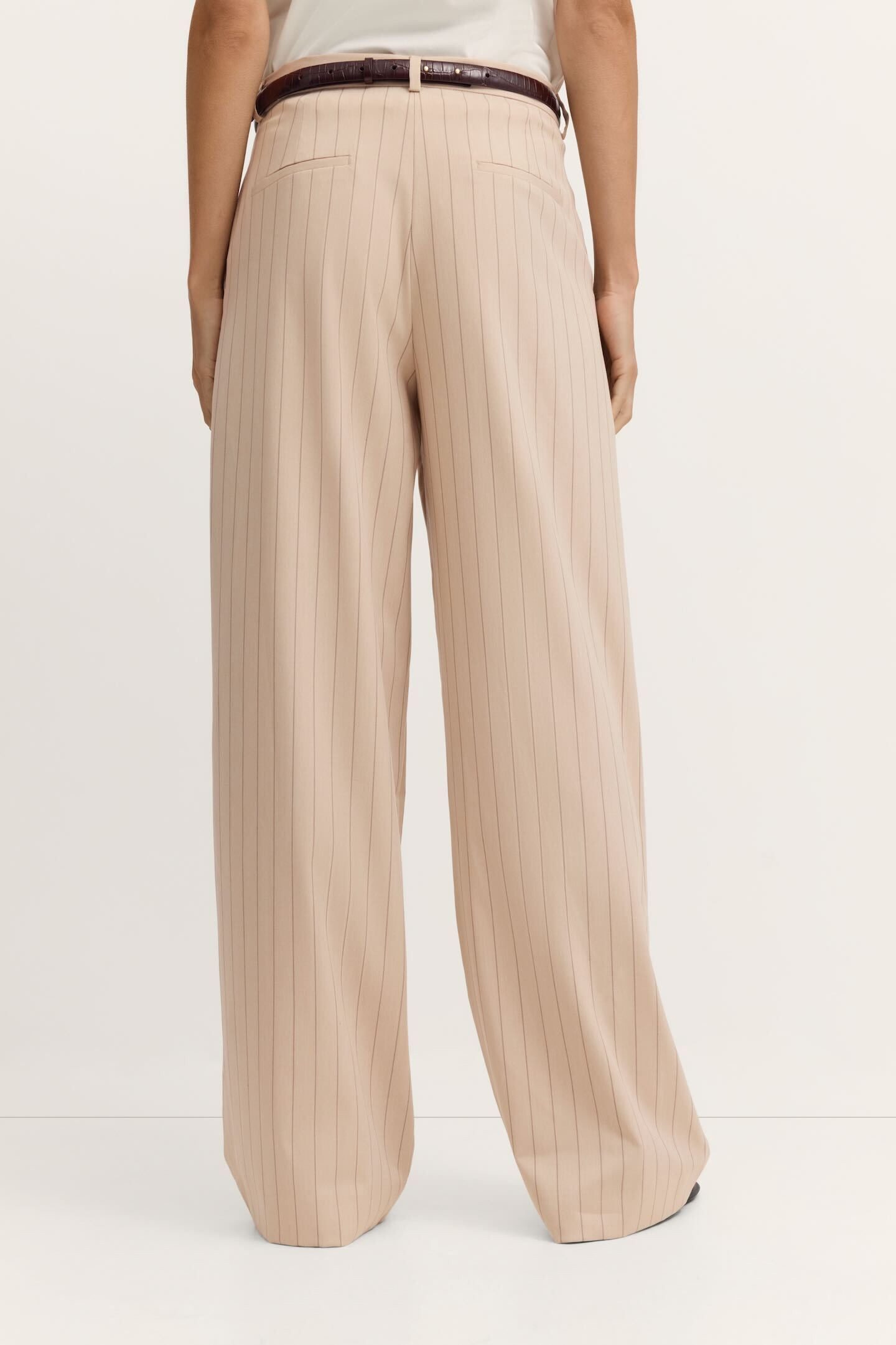 bugatti Stoffhose Stretch gestreift mit geradem Beinverlauf