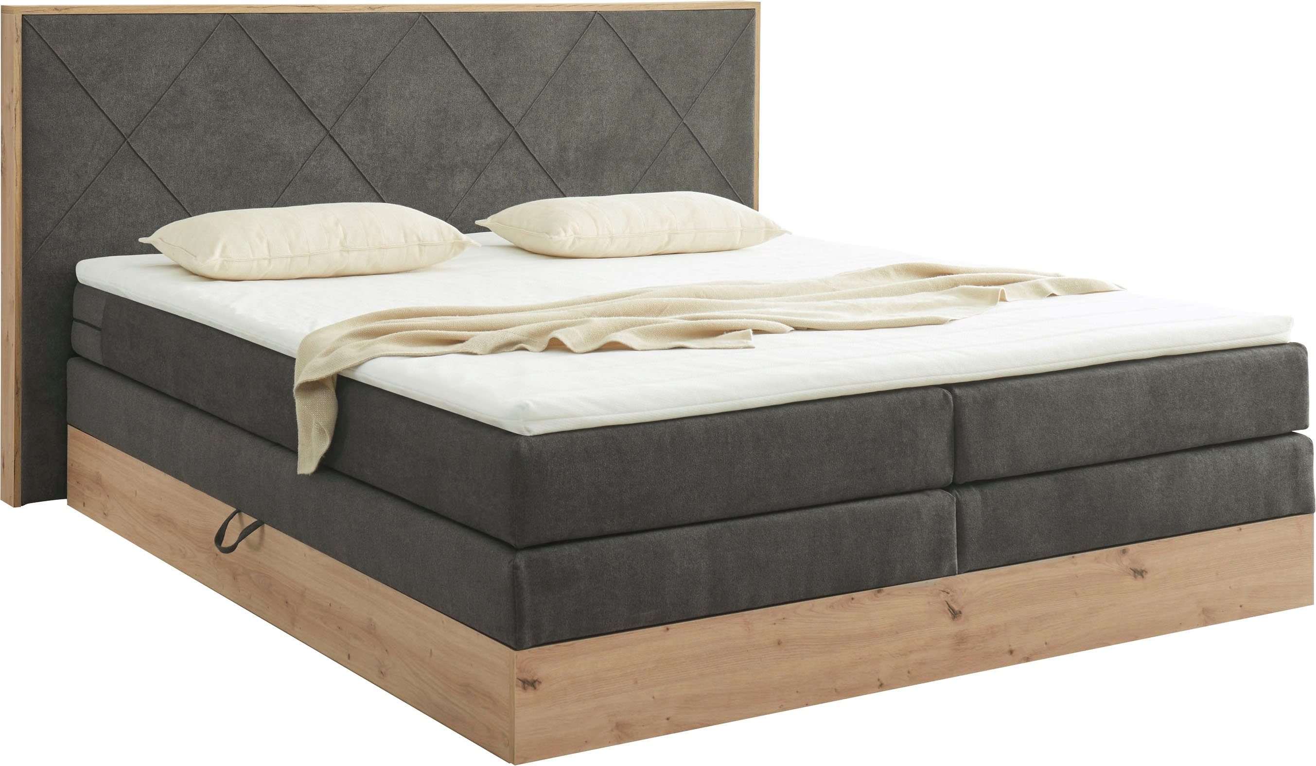 ED EXCITING DESIGN Boxspringbett Bellevue, inkl. günstig online kaufen