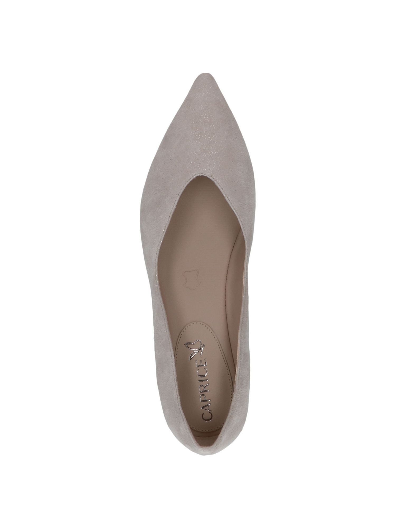 Caprice CAP Memotion aus Leder Blockabsatz 9-22110-42 Ballerina CAP Memotion
