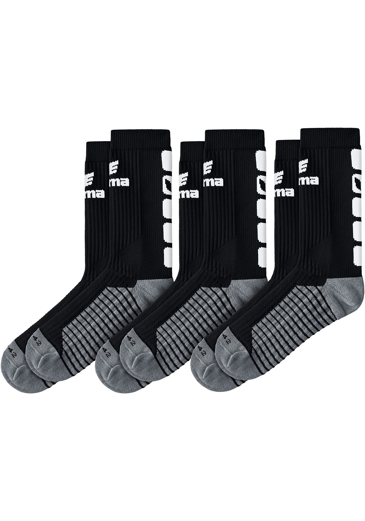 Erima Freizeitsocken Unisex Erwachsene 3-Pack CLASSIC 5-C Socken (3-Paar) günstig online kaufen