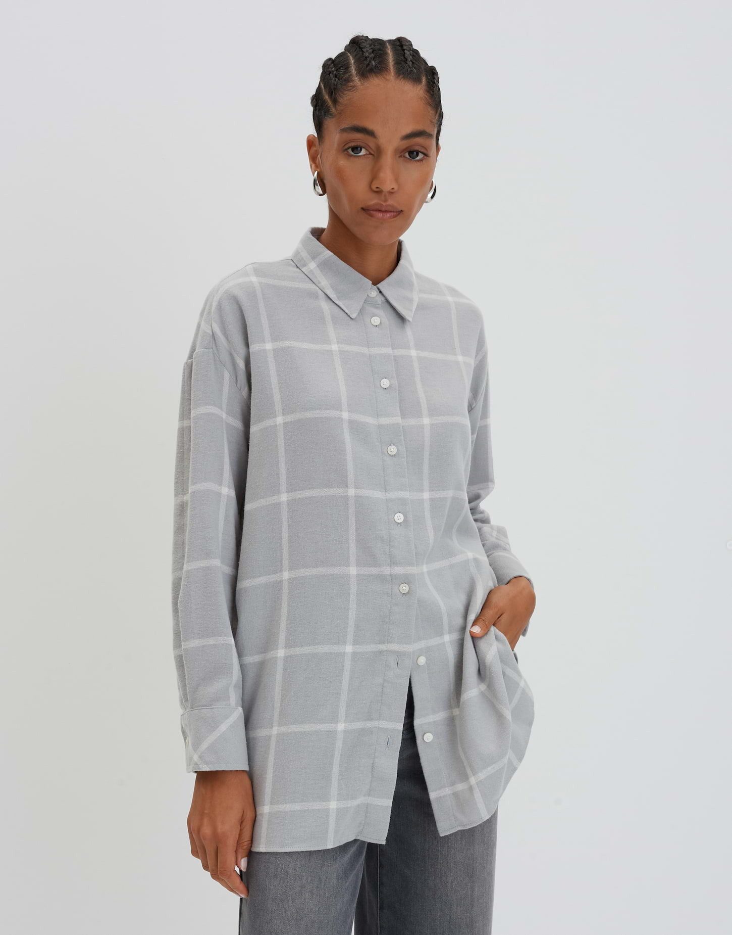 Hemdbluse Zanou check