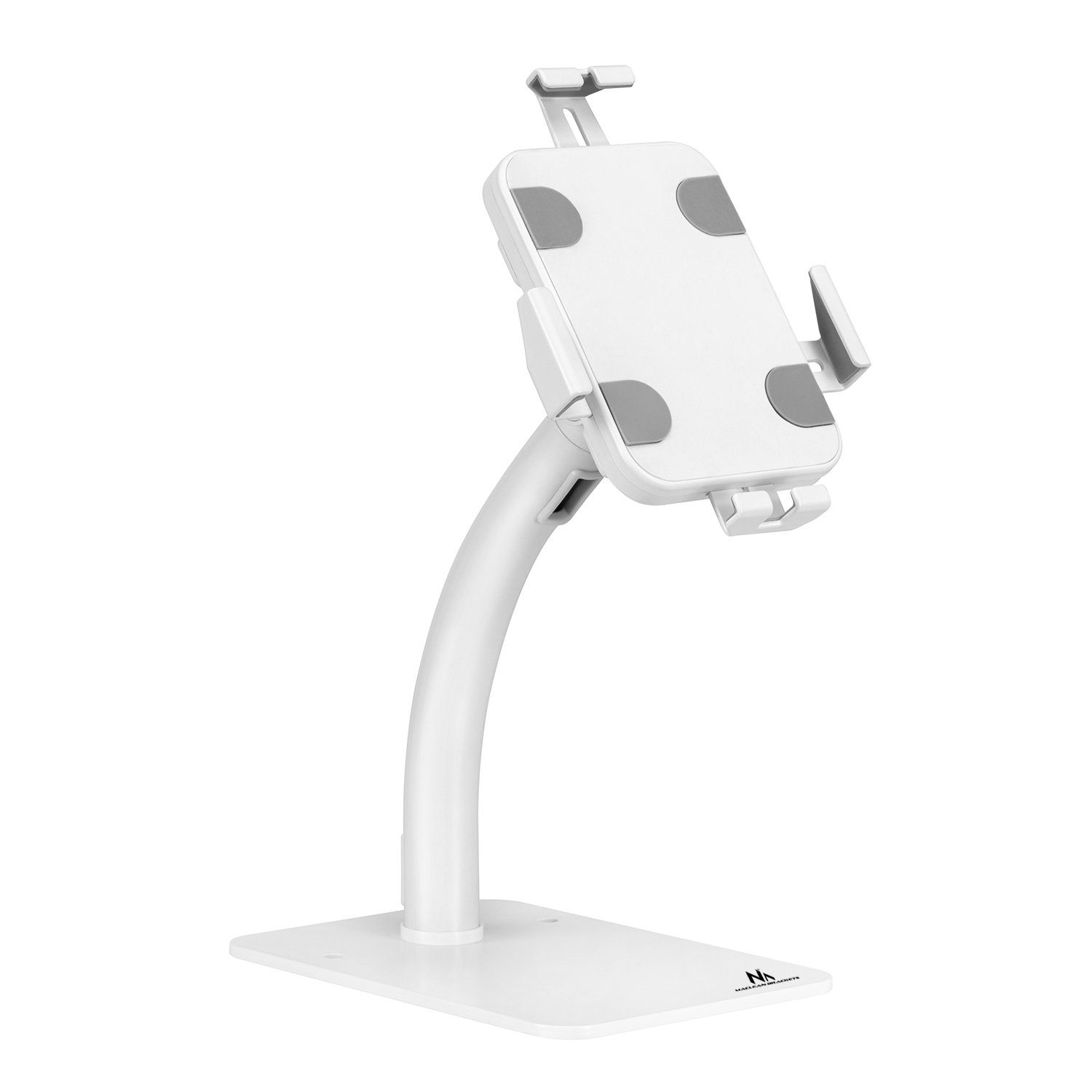 Maclean Tablet-Halterung MC-468W, (bis 11,00 Zoll, Werbetischhalterung für Tablet 7.9-11)
