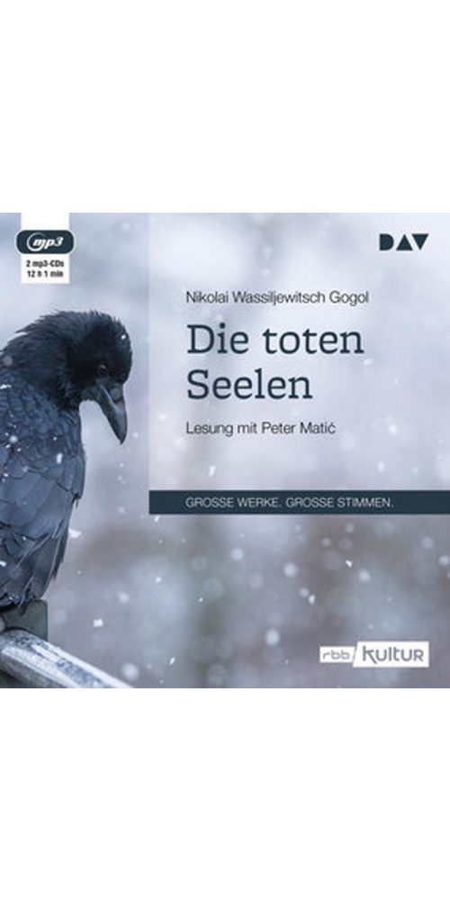 Der Audio Verlag Hörbuch Die toten Seelen, (1-St)