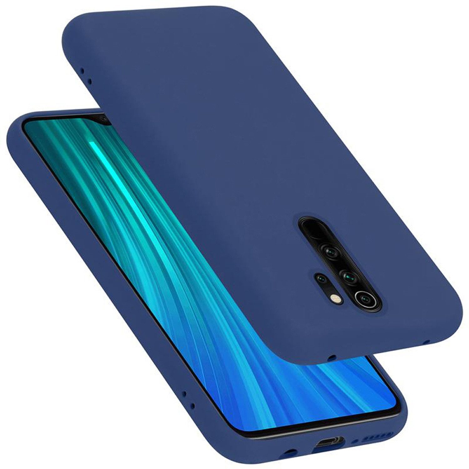 Cadorabo Handyhülle für Xiaomi RedMi NOTE 8 PRO Hülle Xiaomi RedMi NOTE 8 PRO, Flexible Hülle TPU Silikon Schutzhülle Back Cover Case