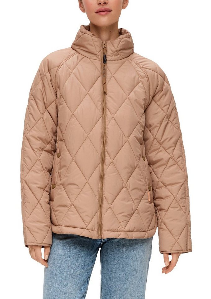 QS Steppjacke in Oversize Optik