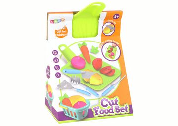 LEAN Toys Kinder-Küchenset Zubehör Gemüseschneidebrett-Set Kreativ Kunststoff Lernspielzeug Spaß