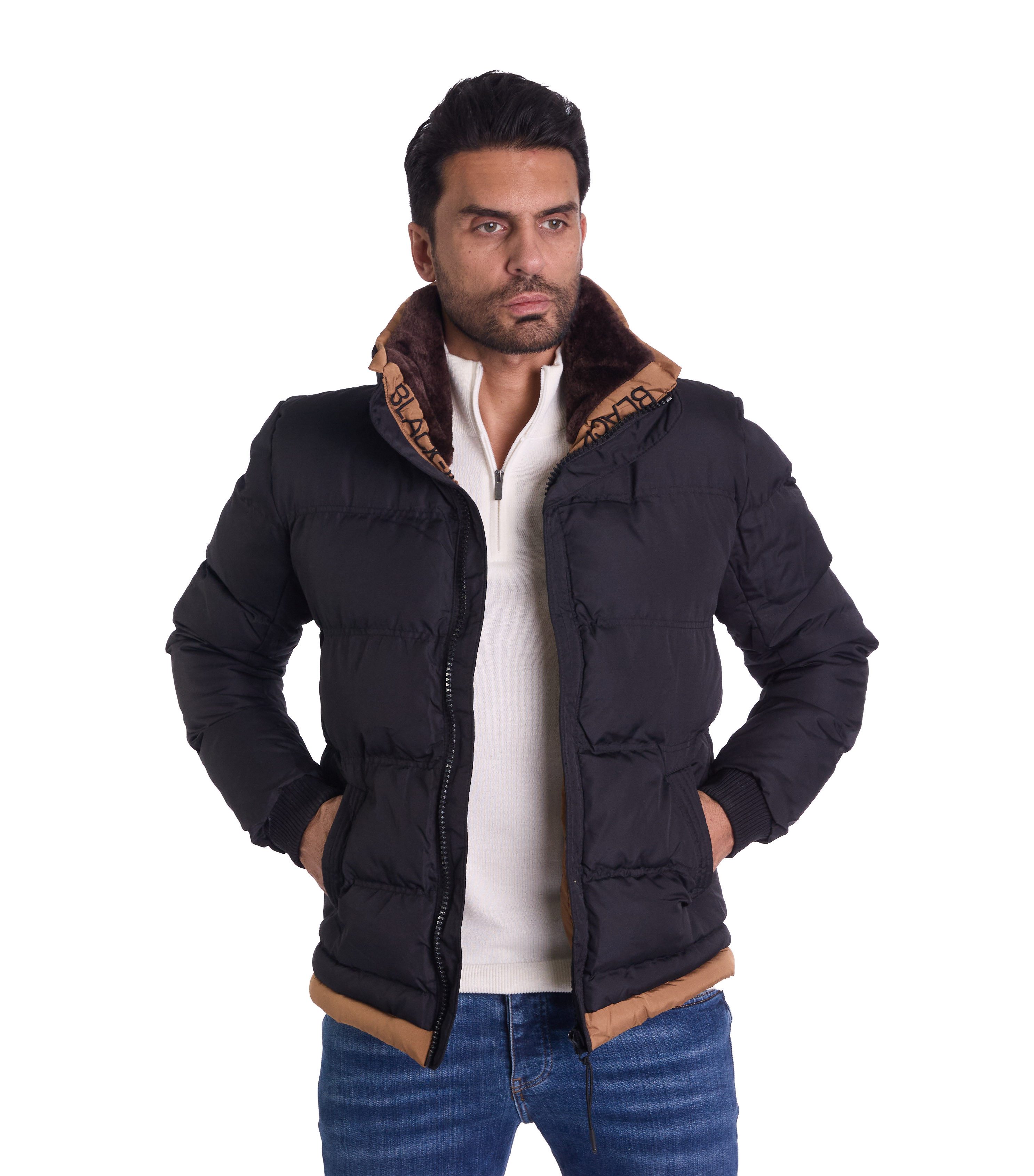 Denim Distriqt Steppjacke Ausgefallene Steppjacke mit günstig online kaufen