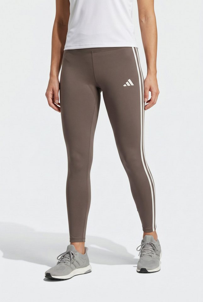 adidas Sportswear Trainingstights W 3S SJ LEG sportlicher Look mit 3-Streifen, aus Baumwolle und Elasthan