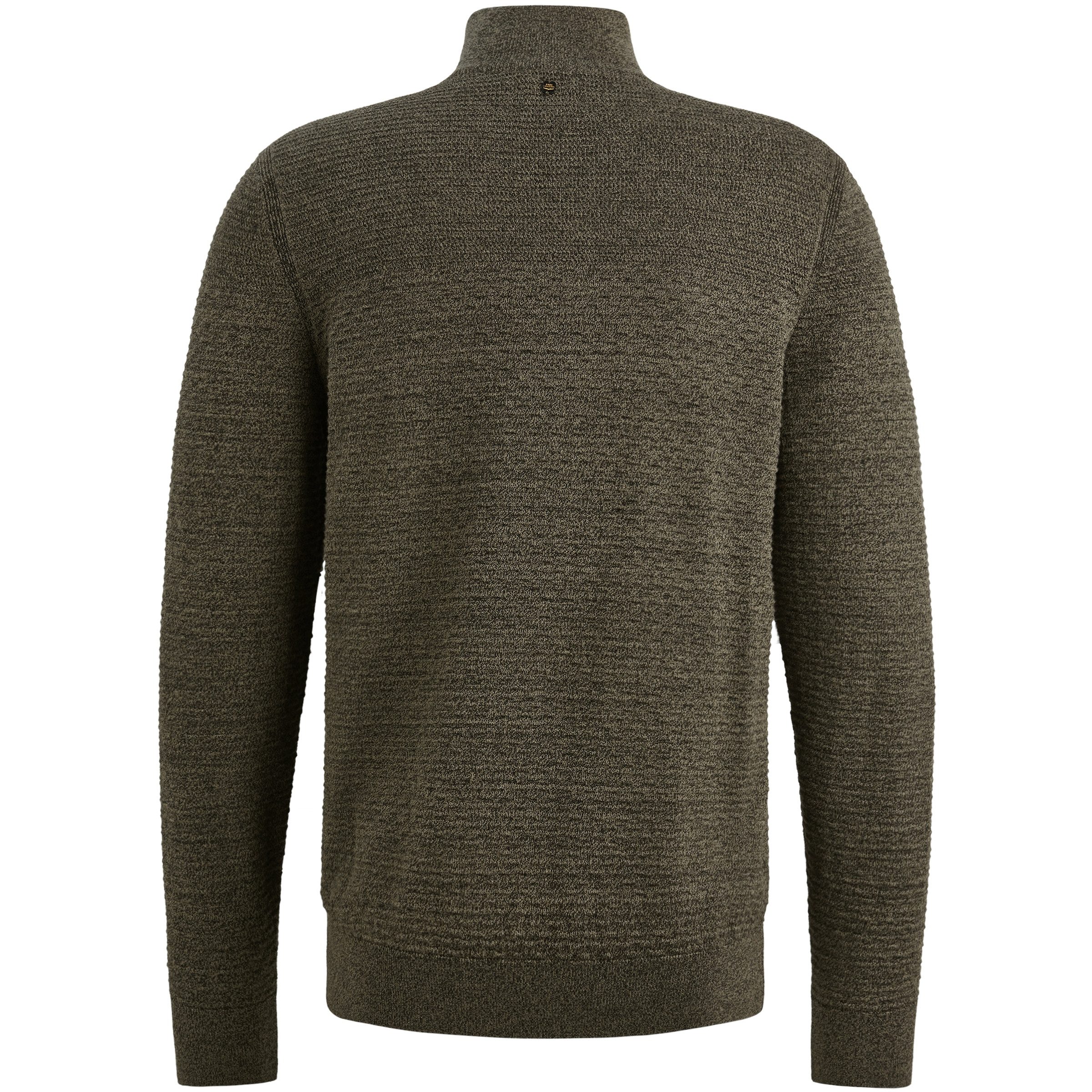 PME LEGEND Troyer mit Struktur-Muster und Logo-Badge
