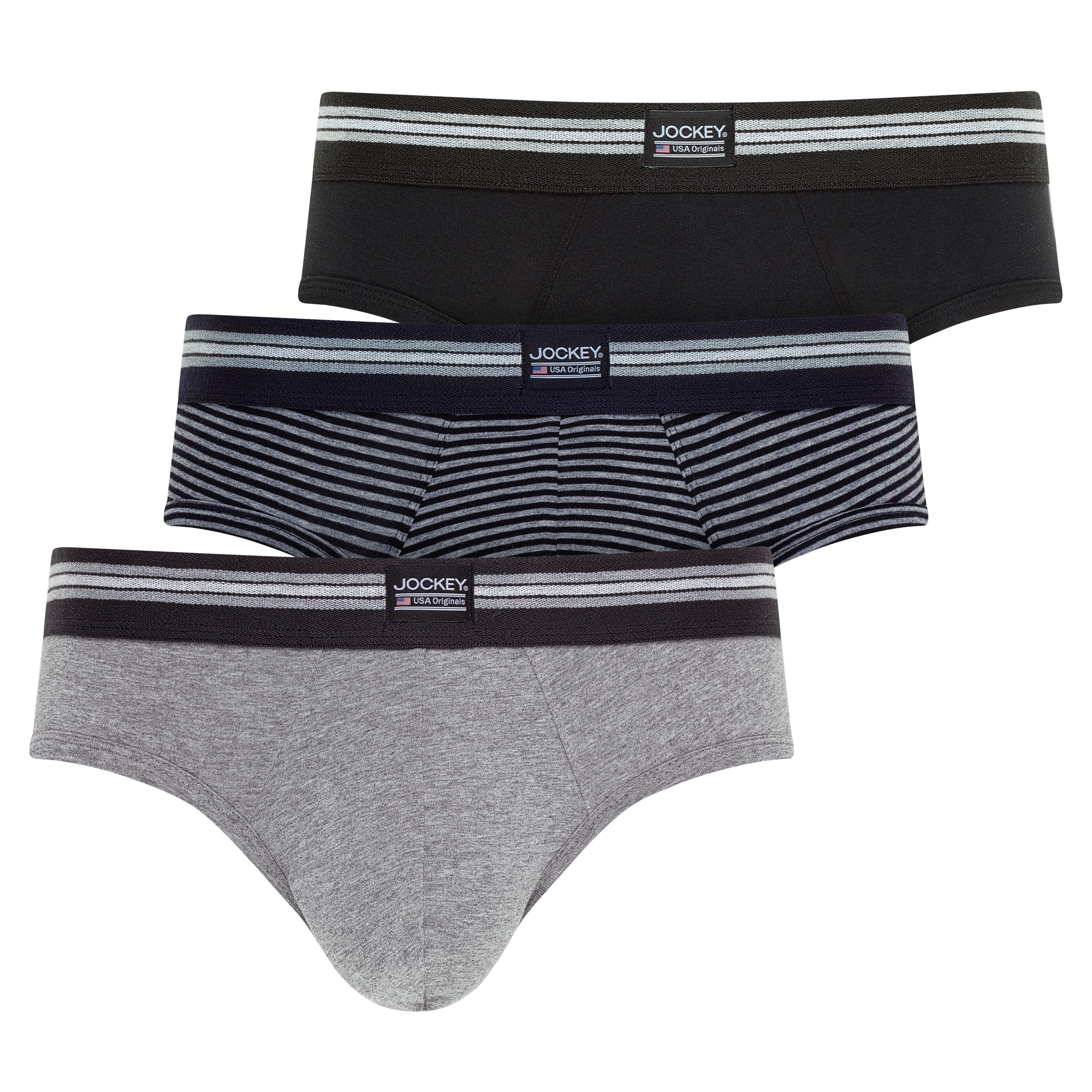 Jockey Slip Cotton Stretch Brief (3er günstig online kaufen
