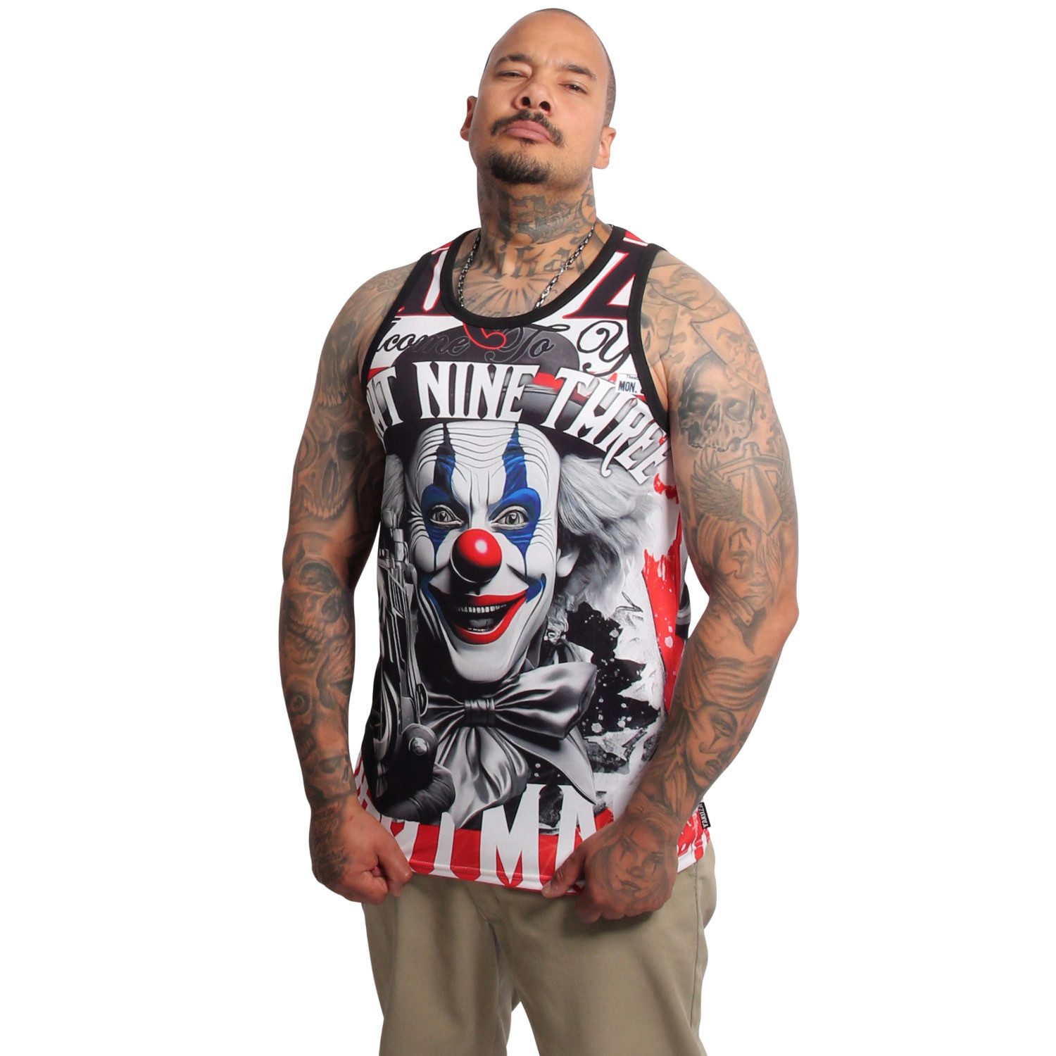 YAKUZA Muskelshirt Welcome aus hochwertigem Mesh-Stoff günstig online kaufen