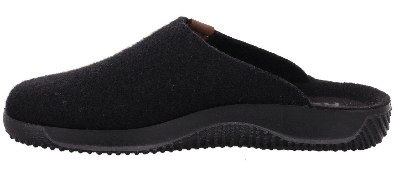 Rohde SOLTAU-H Pantoffel Hausschuh, Schlappen, Clog mit seitlichem Label – Bild 3 von 3