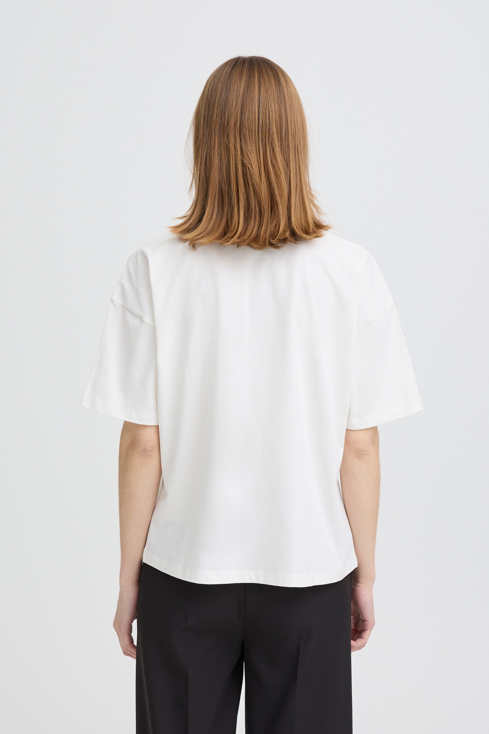 ICHI T-Shirt Kurzarm-Bluse IHPETRO