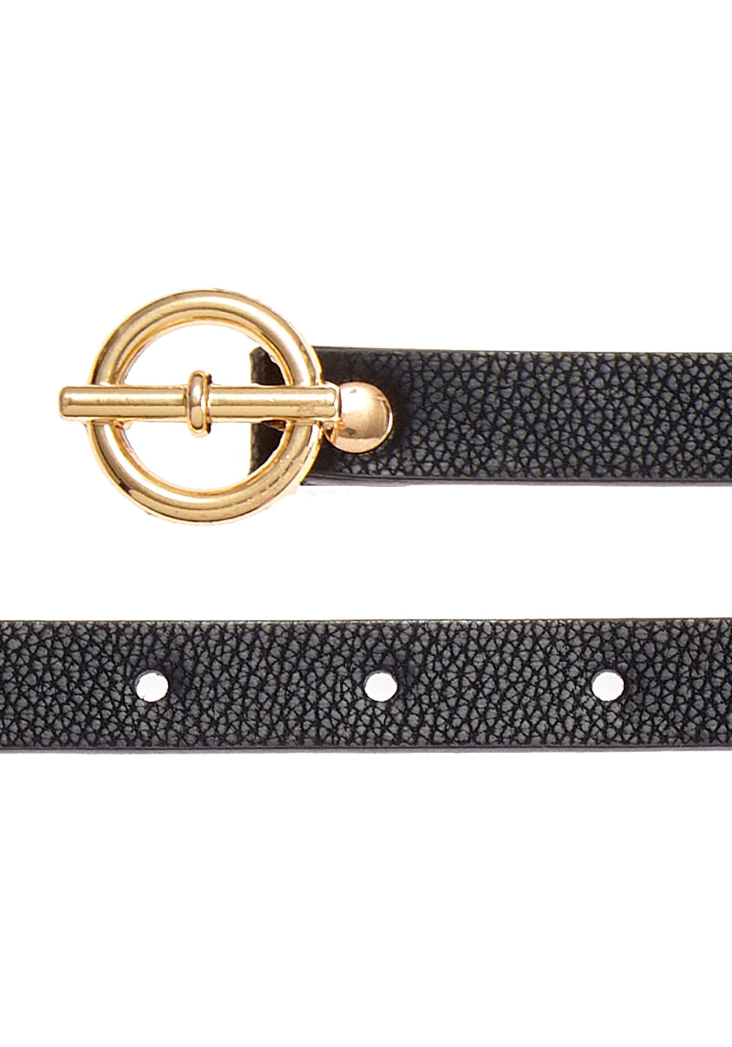 LASCANA Hüftgürtel Hosengürtel schmale und modische Form, Gürtel, Jeansgürt günstig online kaufen