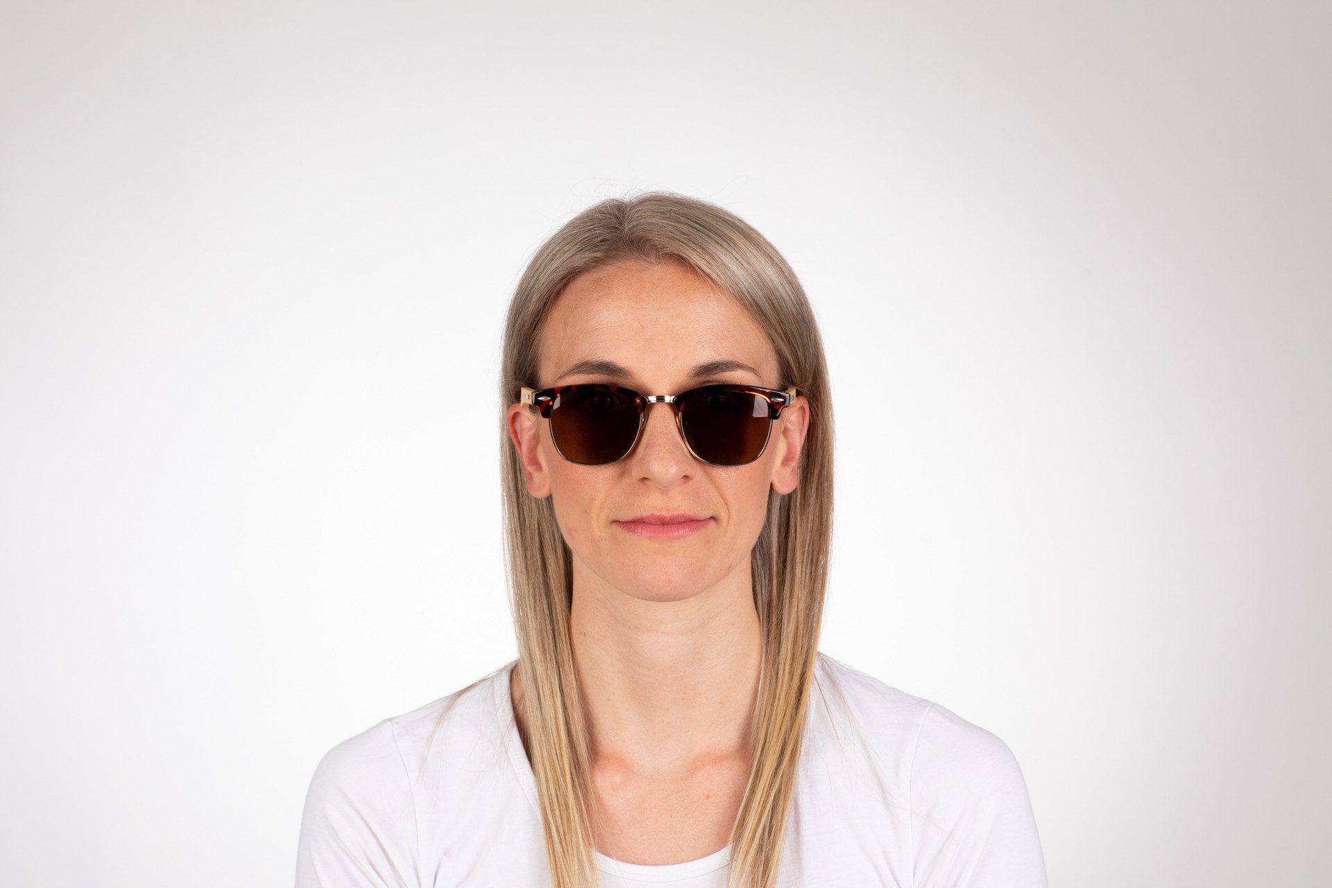 Sonnenbrille DC-PZ-154- -polarisierenden mit Holz Bügel
