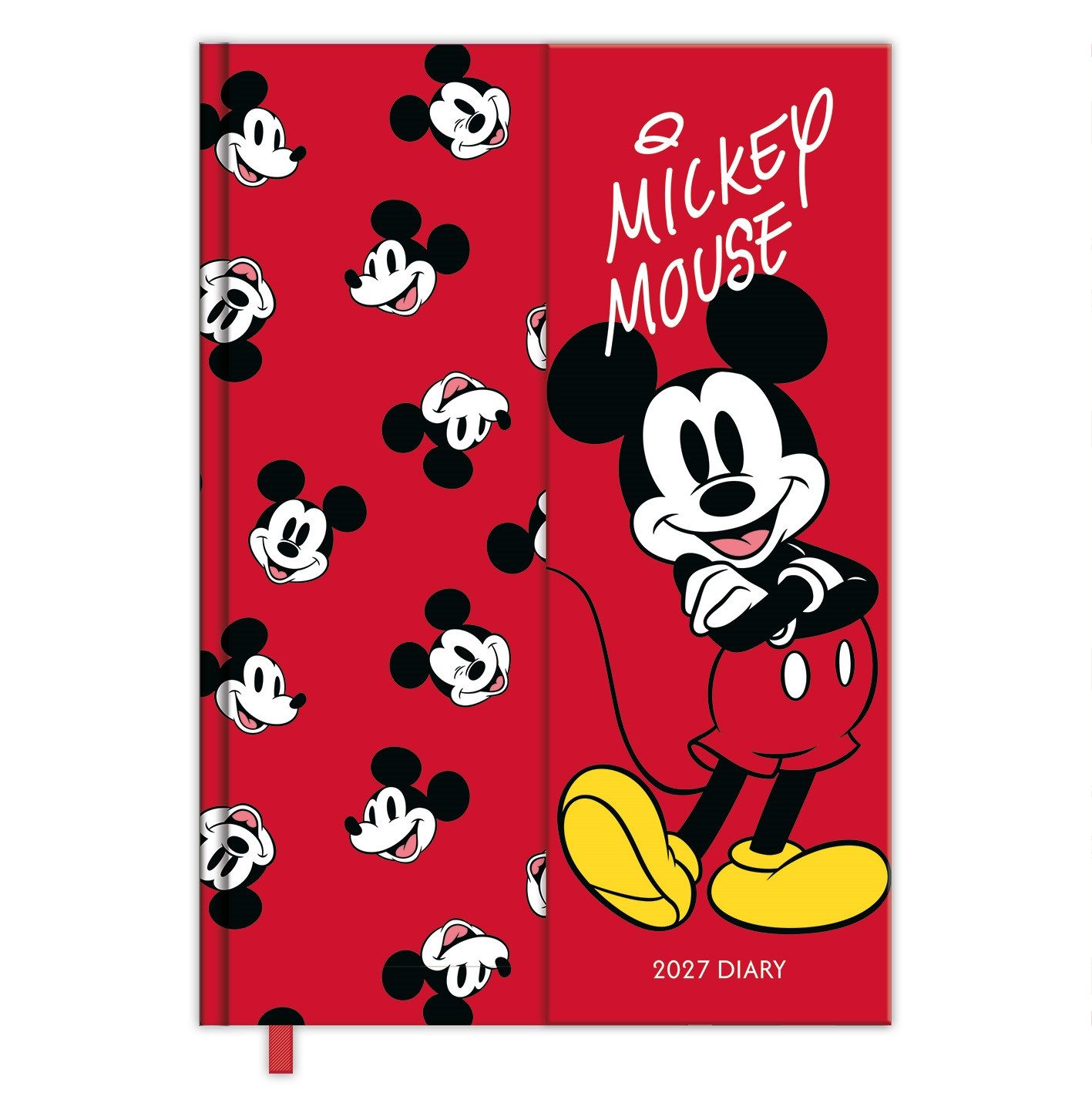 Wandkalender Mickey Mouse - Luxus Buchkalender 2027