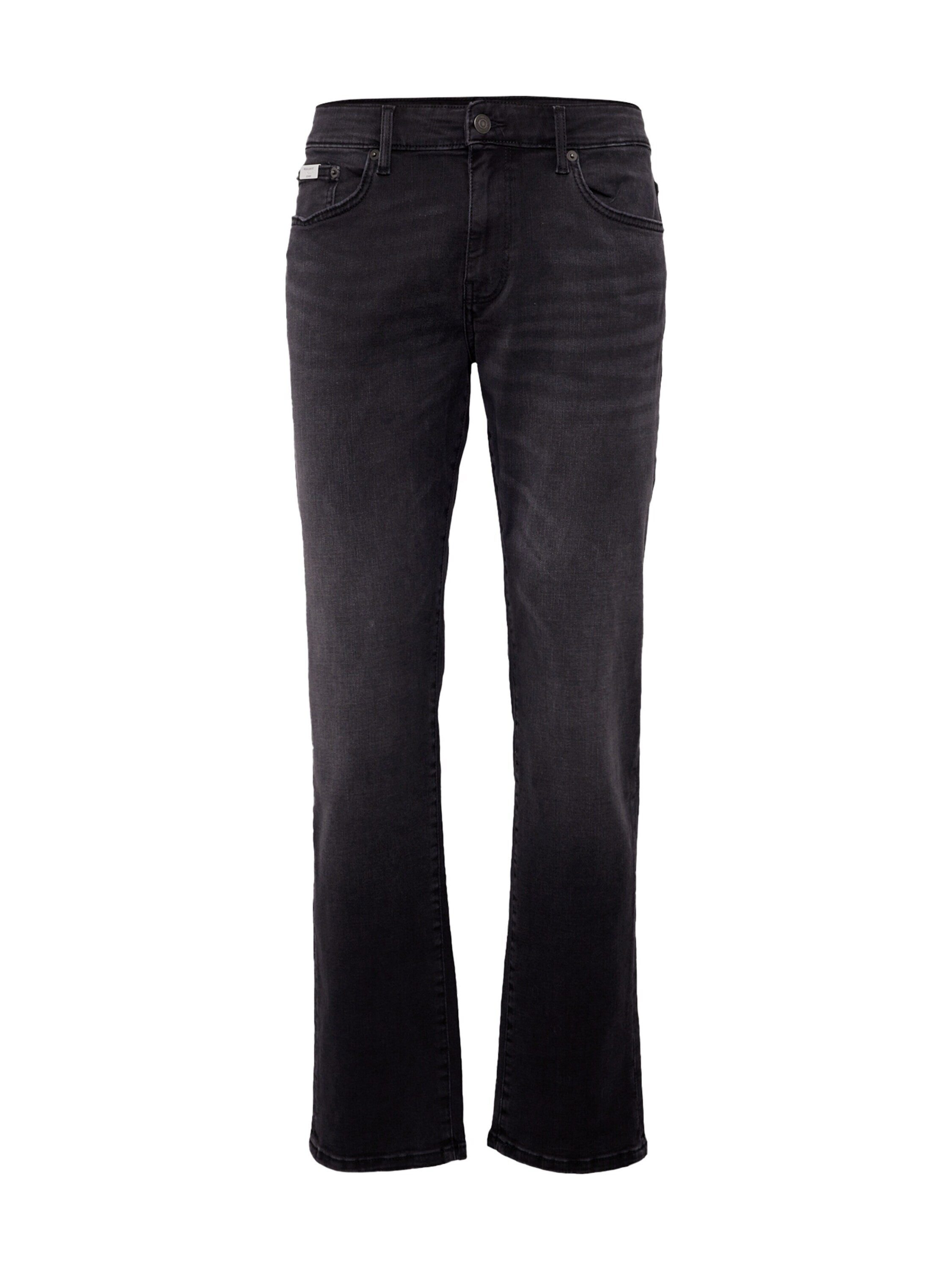 Washed Black Denim