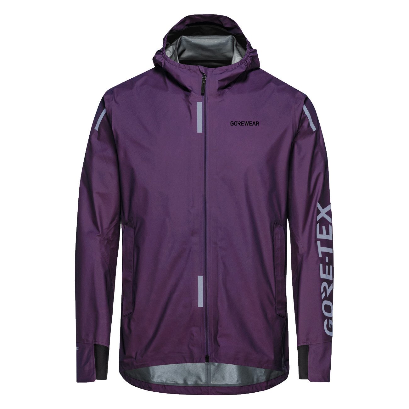 GORE® Wear Laufhose Gore Wear Concurve GORE-TEX Logo Jacket Herren Purple Indigo Grey