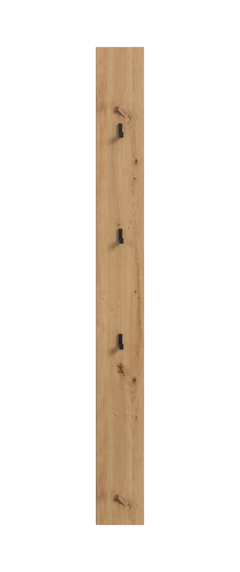 freiraum Garderobenpaneel Drive, in artisan oak - 160x13x6cm (BxHxT)