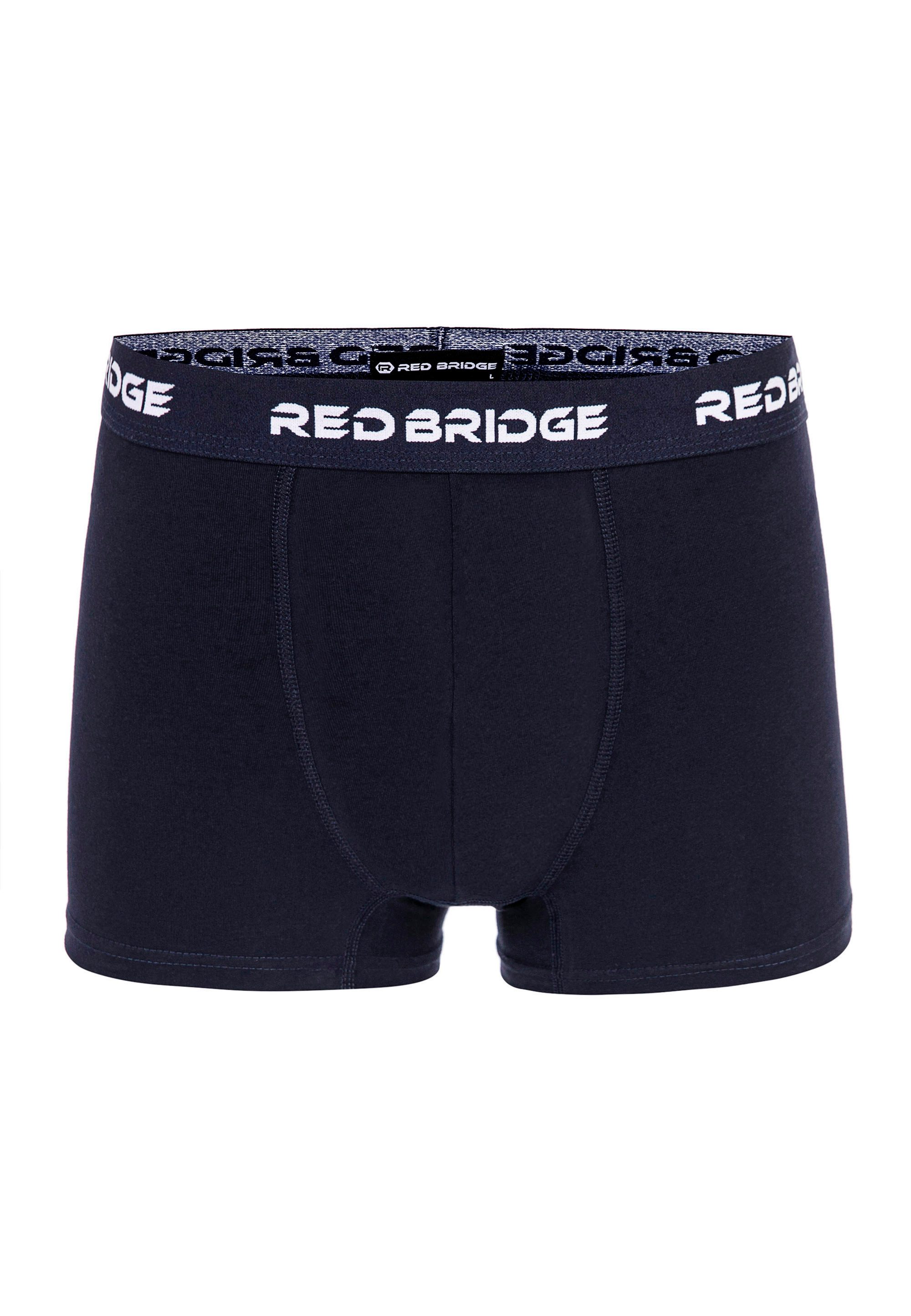 RedBridge Boxershorts 10er-Pack Bequeme Unterwäsche mit elastischem Bund (S günstig online kaufen