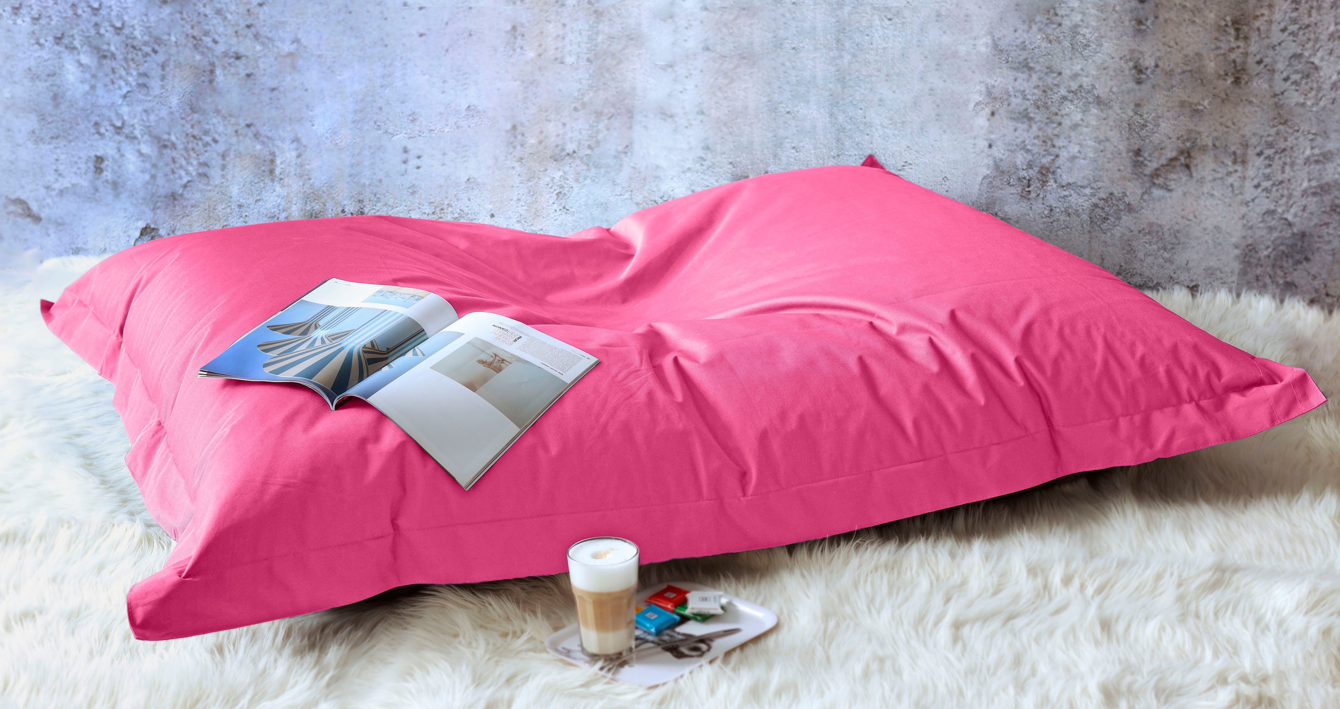 KiNZLER Sitzsack XXL Outdoorfähig (1 St), Uni Farben, Outdoor geeignet, ideal im Wohnzimmer & Kinderzimmer