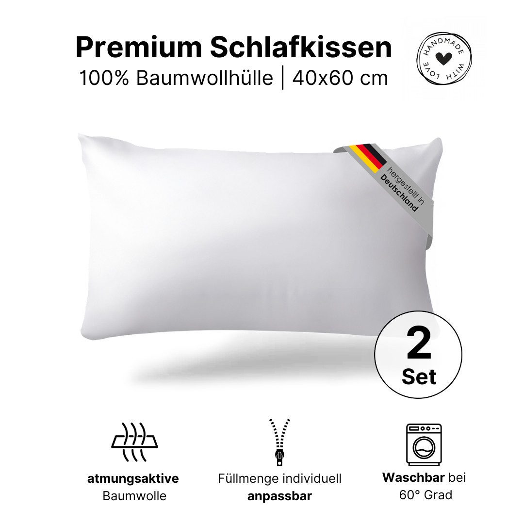 LIVINA HOME Schlafkissen Premium Kopfkissen, Kissen, günstig online kaufen