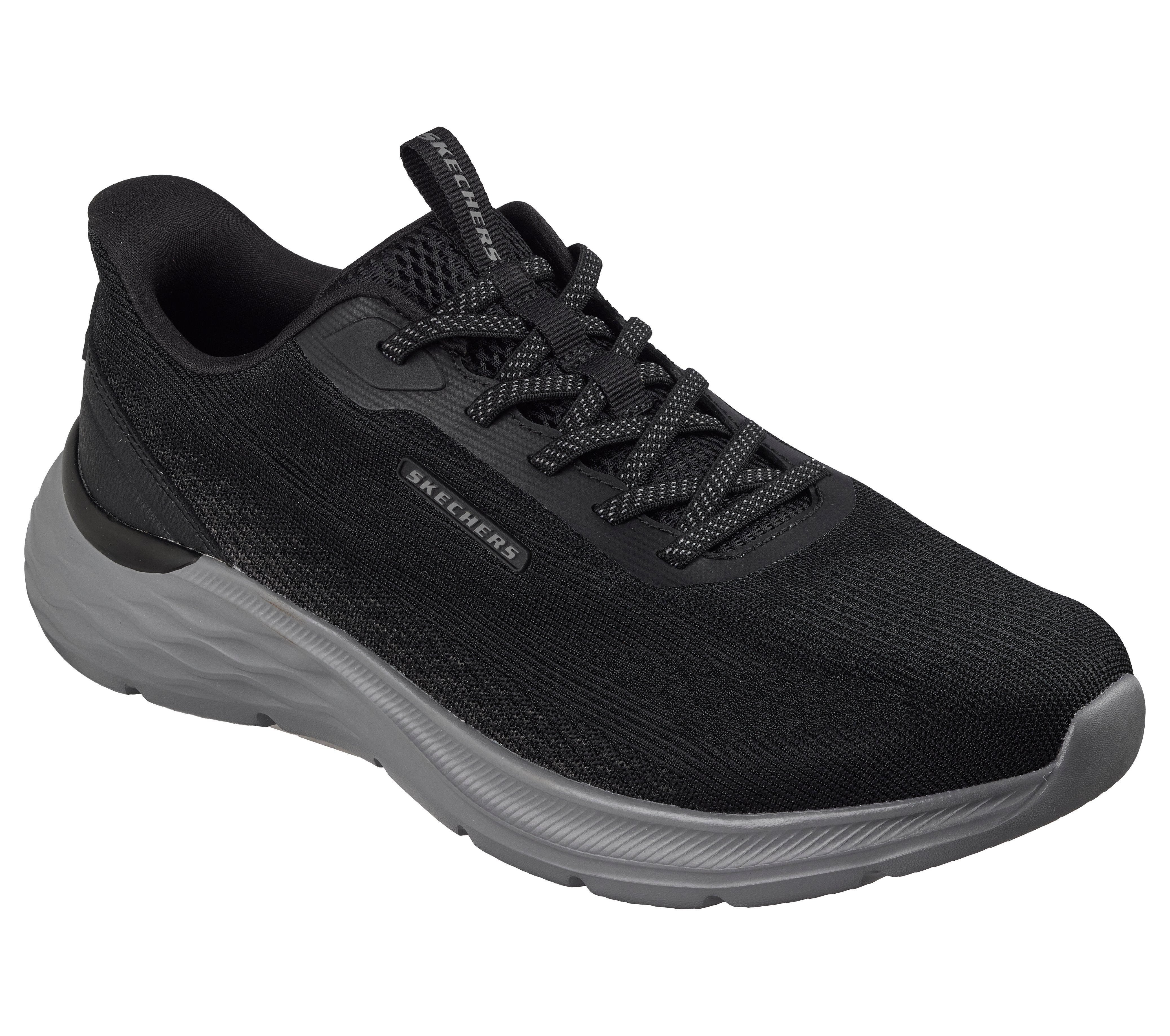 Skechers GARNER Slip-On Sneaker Slipper, Schnürschuh mit Relaxed Fit