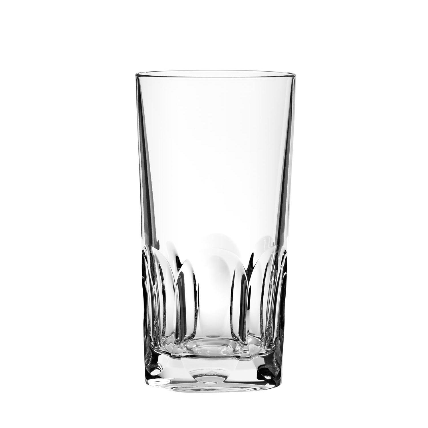 ARNSTADT KRISTALL Longdrinkglas Harmony hell (14 cm) Kristall mundgeblasen · handgeschliffen · Handmad