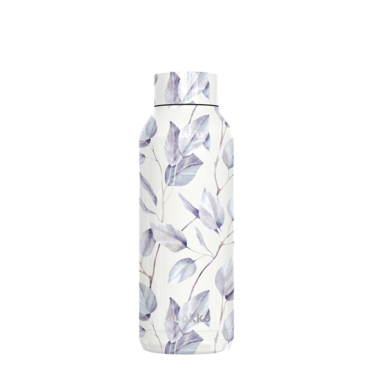 Quokka Trinkflasche Quokka 510 ml GRAY BOUQUET Edelstahl Doppelwandig Heiß Kalt isoliert