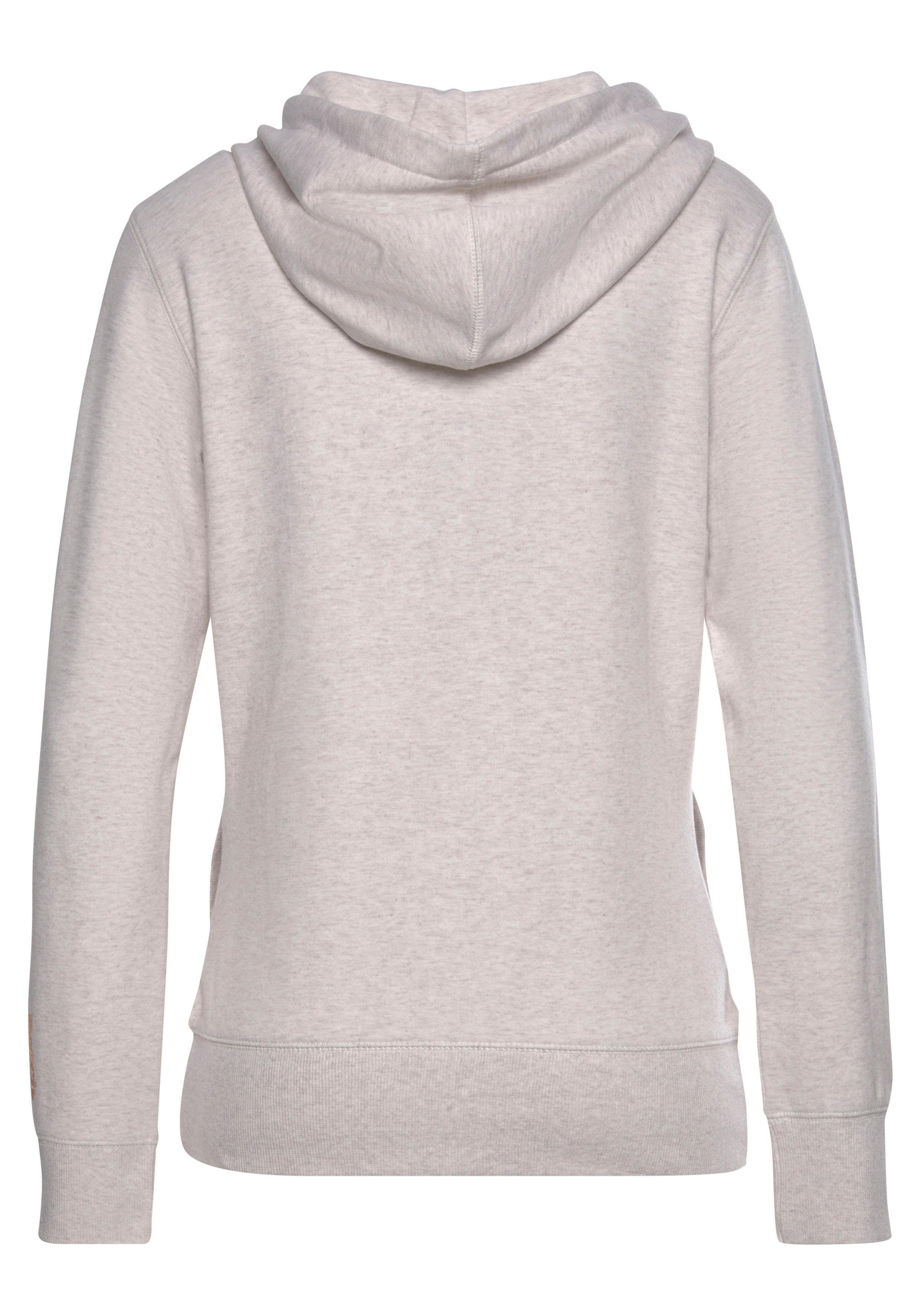 Bench. Loungewear Sweatjacke mit Taschen und Zipper, Loungeanzug