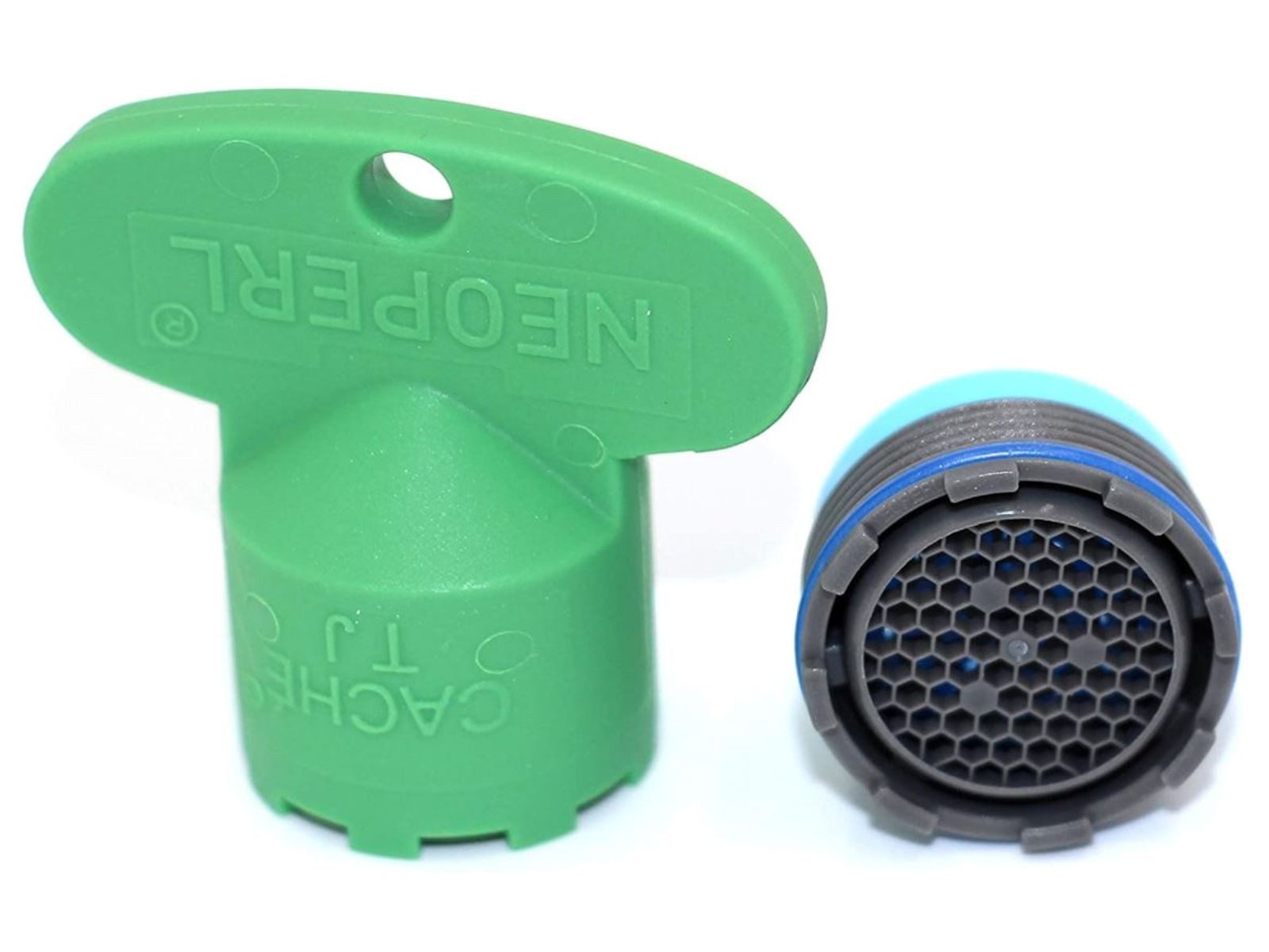 Neoperl Strahlregler Cache Honeycomb Strahlregler mit Schlüssel TJ/M18.5x1 - grau 10993998