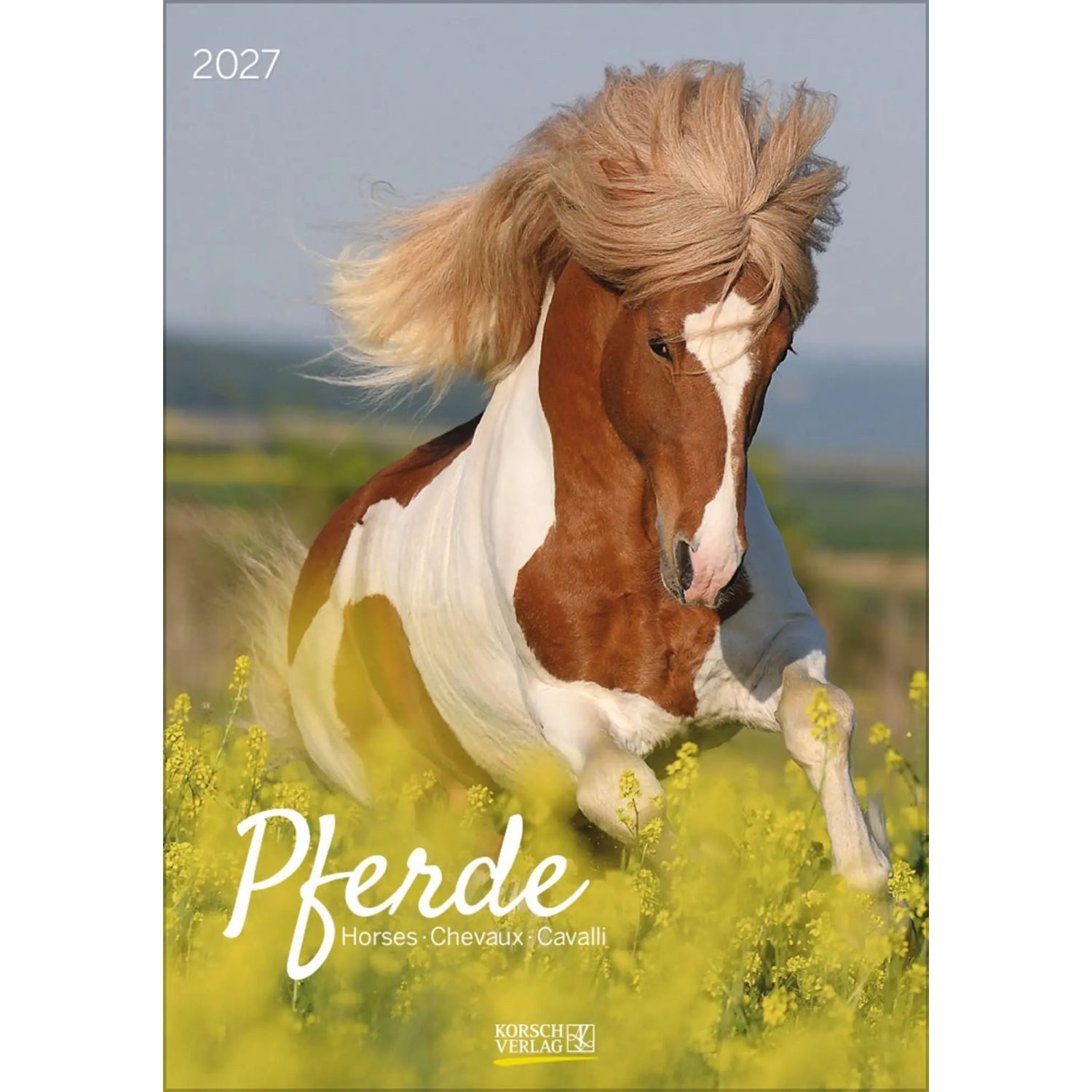 Korsch Verlag Wandkalender Pferde 2027