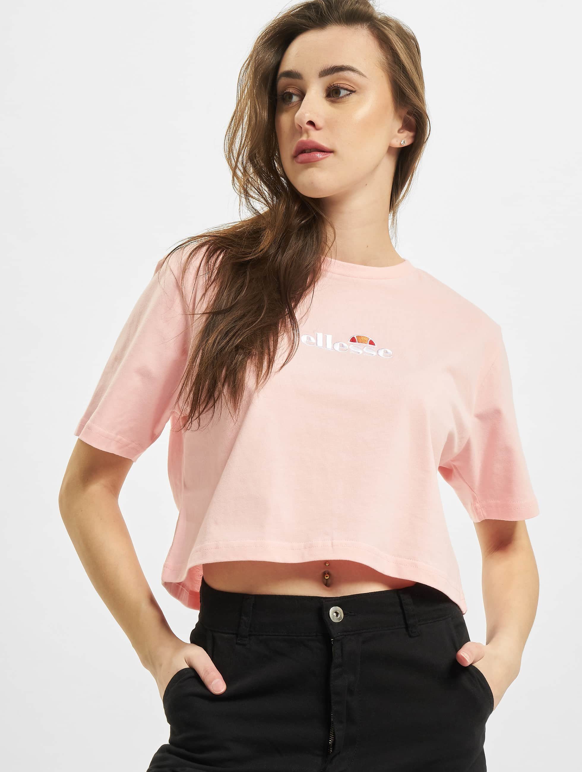 Strandshirt Damen Ellesse Fireball T-Shirt (1-tlg) pink