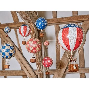 AUTHENTIC MODELS Dekofigur Ballon Travels Light Check Rot (18cm)