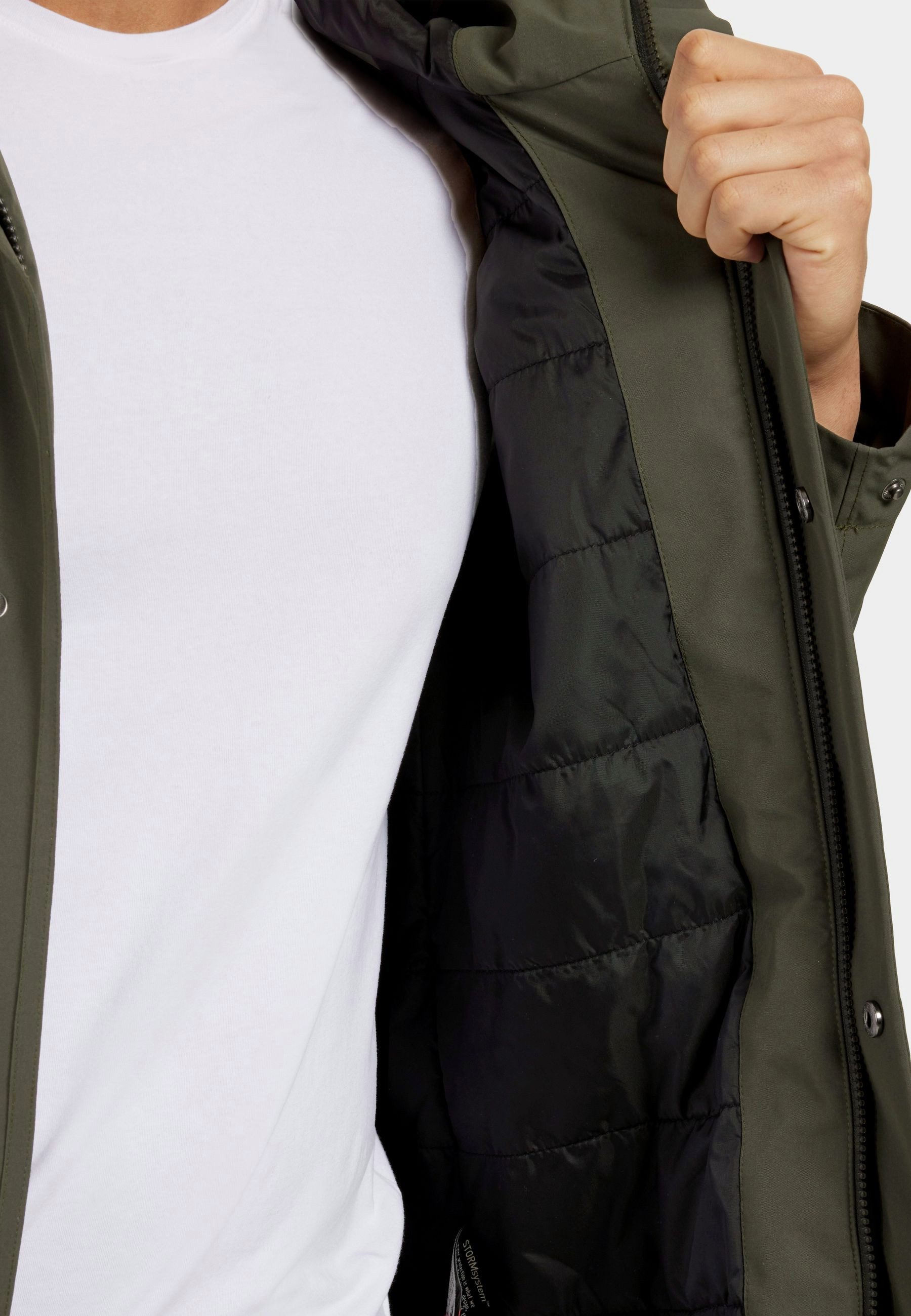 Didriksons Funktionsparka Herren Winterjacke Winterparka Wasserdicht FALKE mit Kapuze mit Taschen