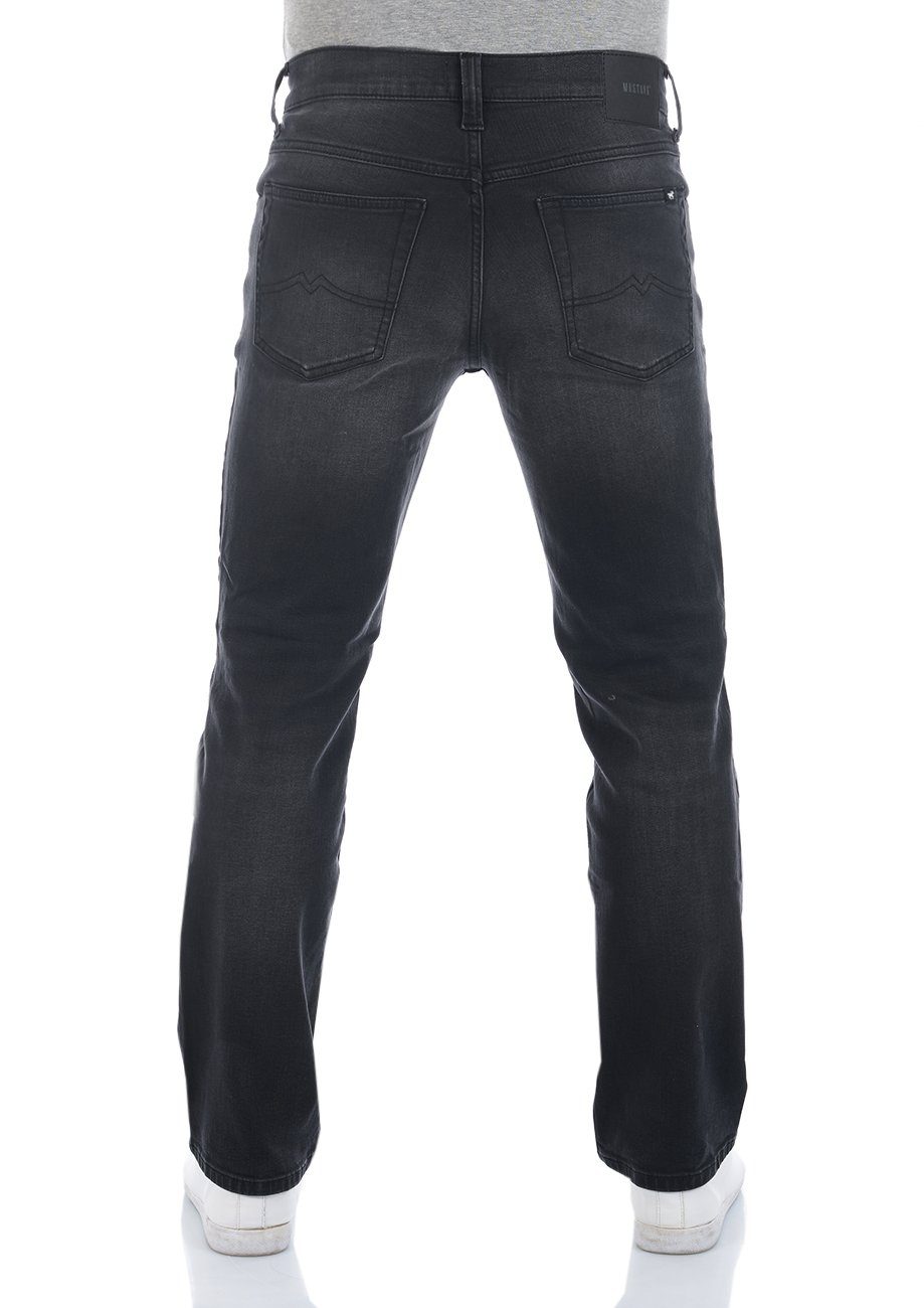 MUSTANG Straight-Jeans Herren Jeanshose Hose Dark Stretch (1014741-4000-882) Denim Fit Tramper Regular mit