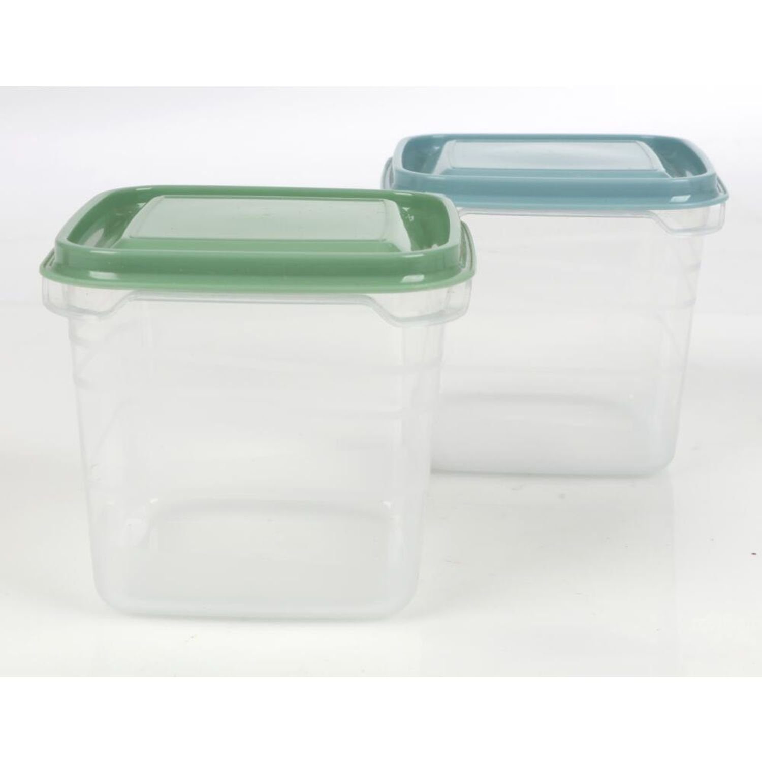 BURI Vorratsdose BURI Vorratsdosen 2er Set Bunt Deckel Gefäß Box Behälter Aufbewahrung