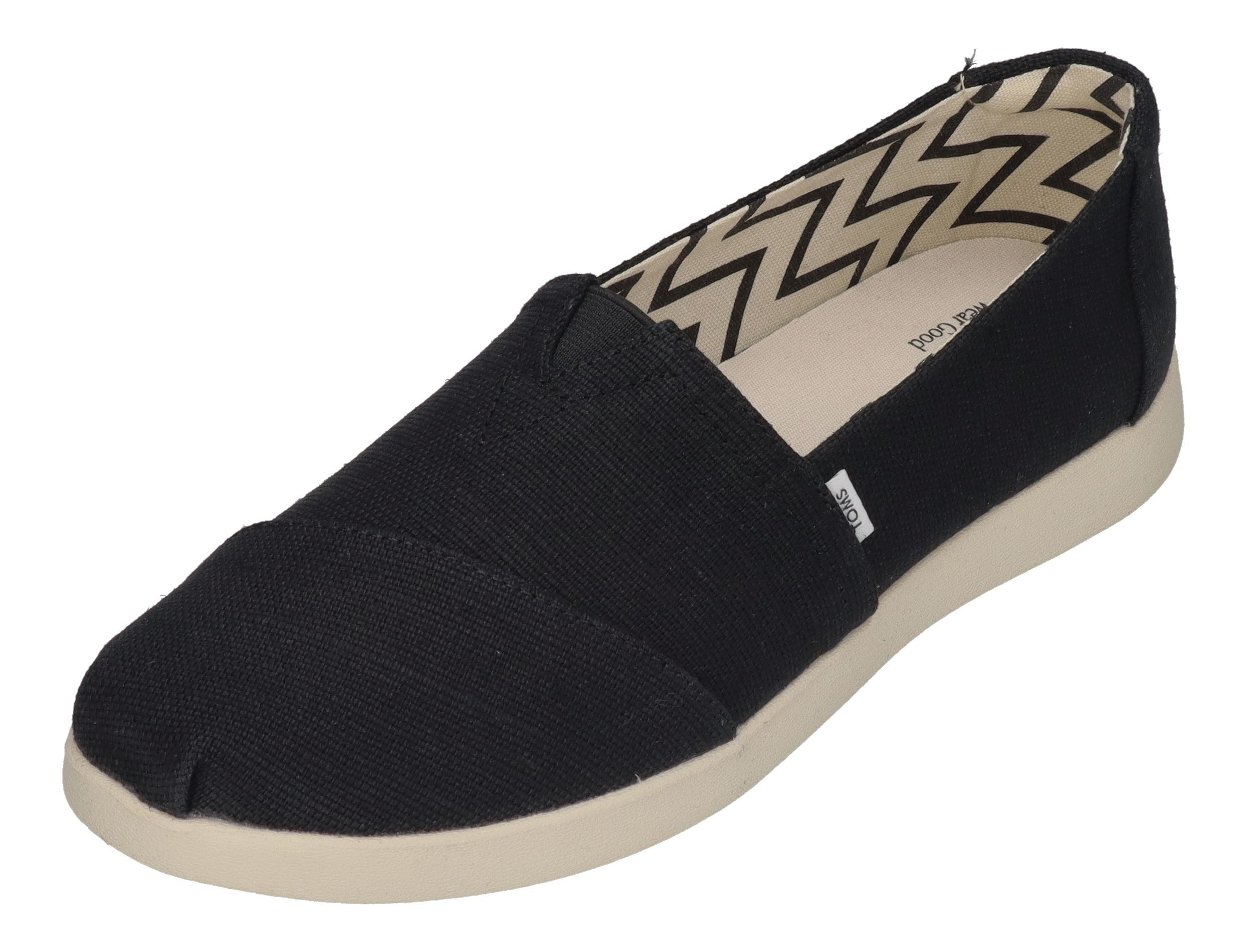 TOMS ALPARGATA PLUS Espadrille Black Heritage
