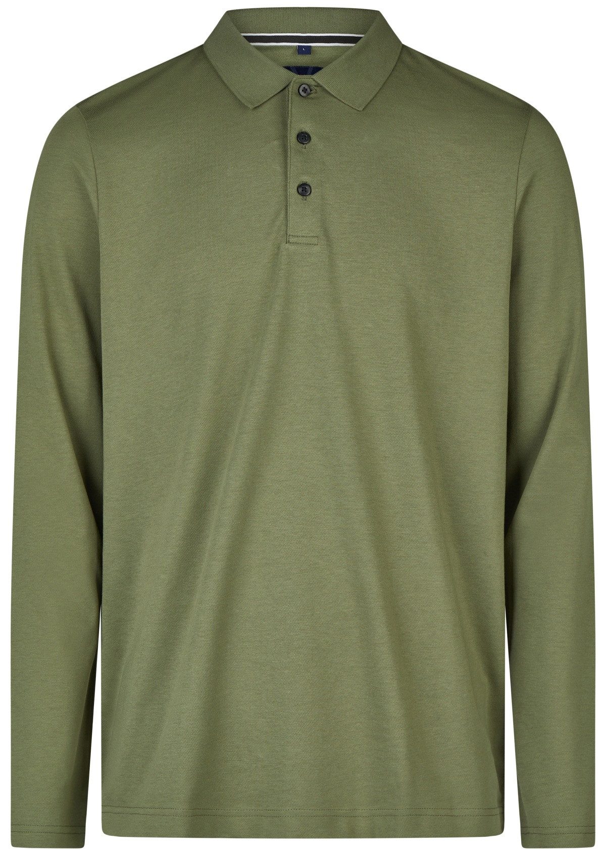 MARVELIS Langarm-Poloshirt