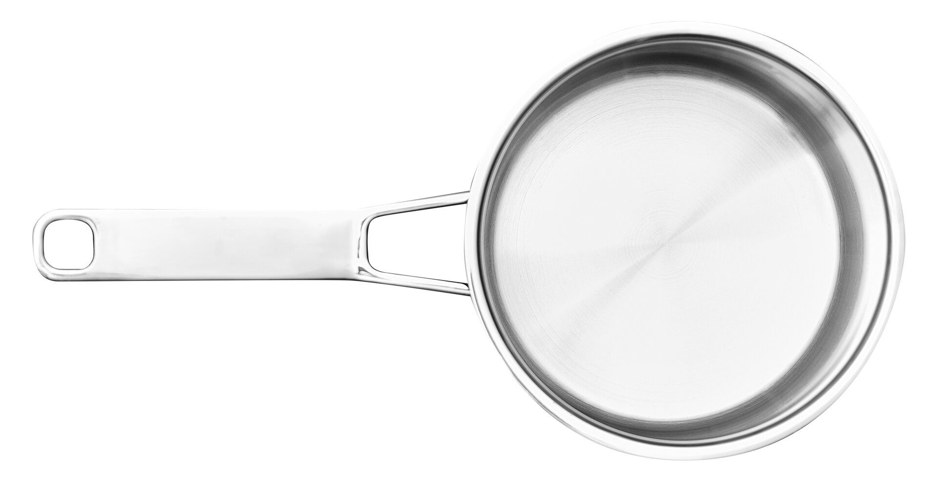 SCHULTE-UFER Sauteuse Maxa by Barski Design, Edelstahl 18/10 (Einzelartikel, 1-tlg., 1 x Stieltopf), Edelstahl, 16 cm Durchmesser